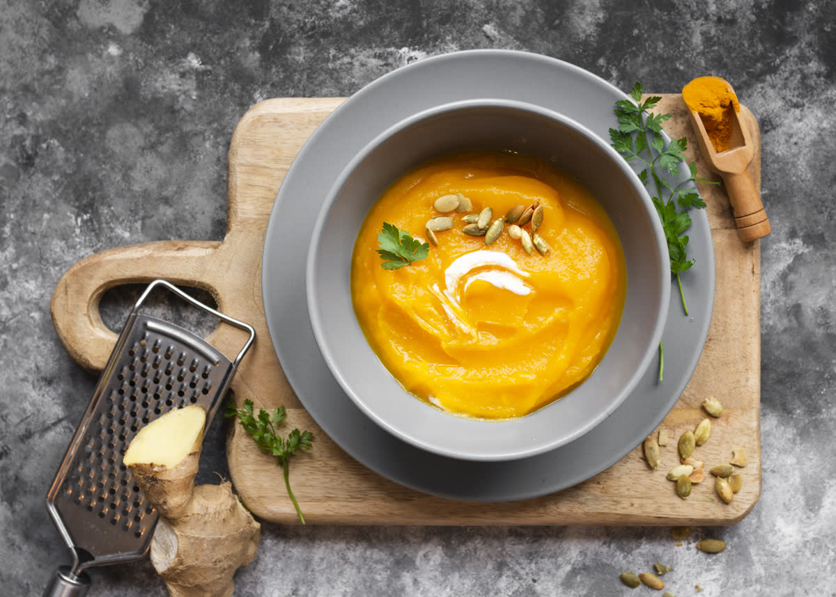 Carrot & Ginger Soup (1L)