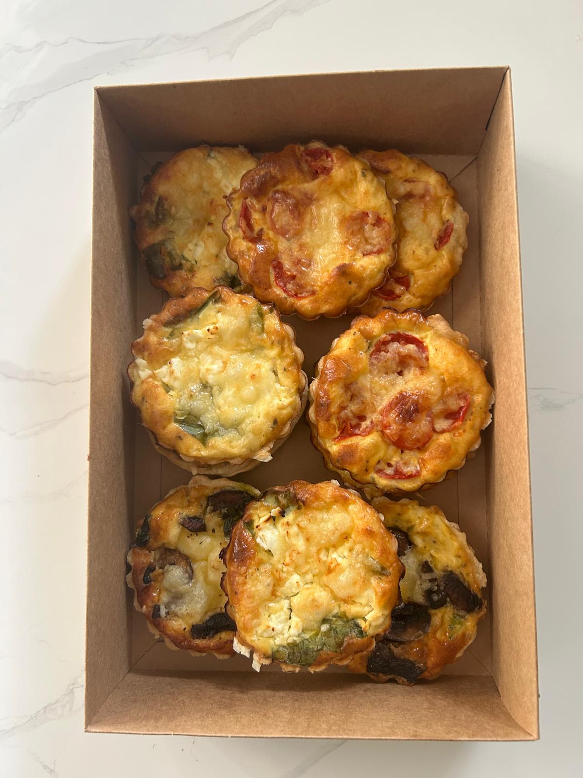 10 Mini Quiches